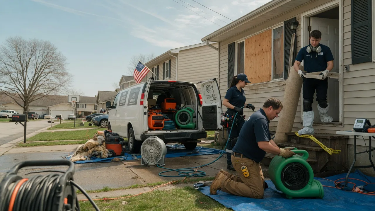 Water Damage Restoration in Oakland, AR near me